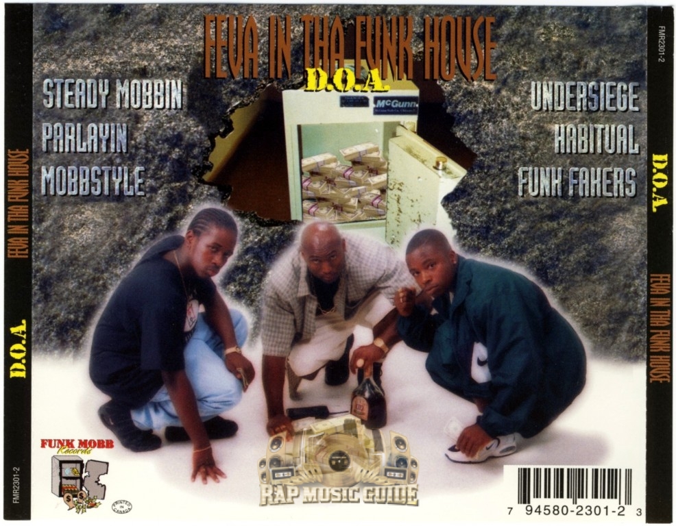 D.O.A. - Feva In Tha Funk House: 1st Press. CD | Rap Music Guide